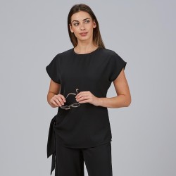 Blusa Mujer Drapeado Aroa | Union Workwear