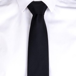 Corbata Sin Nudo Jacquard Ojo De Perdiz | Union Workwear