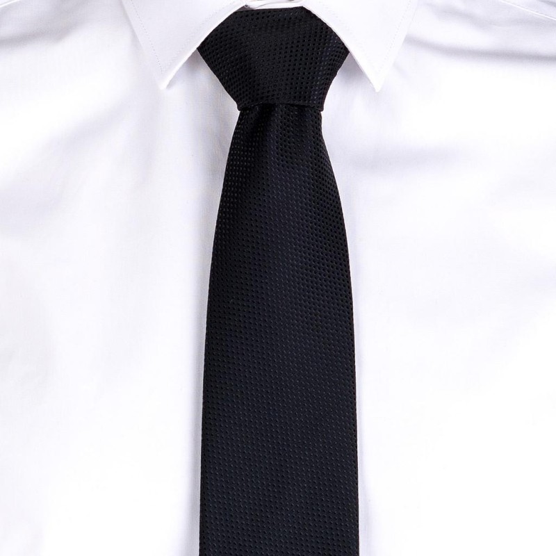 Corbata Sin Nudo Jacquard Ojo De Perdiz | Union Workwear