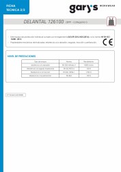 Delantal Ares 115X90 Cm | Union Workwear