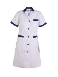 Bata Mujer Combinada | Union Workwear