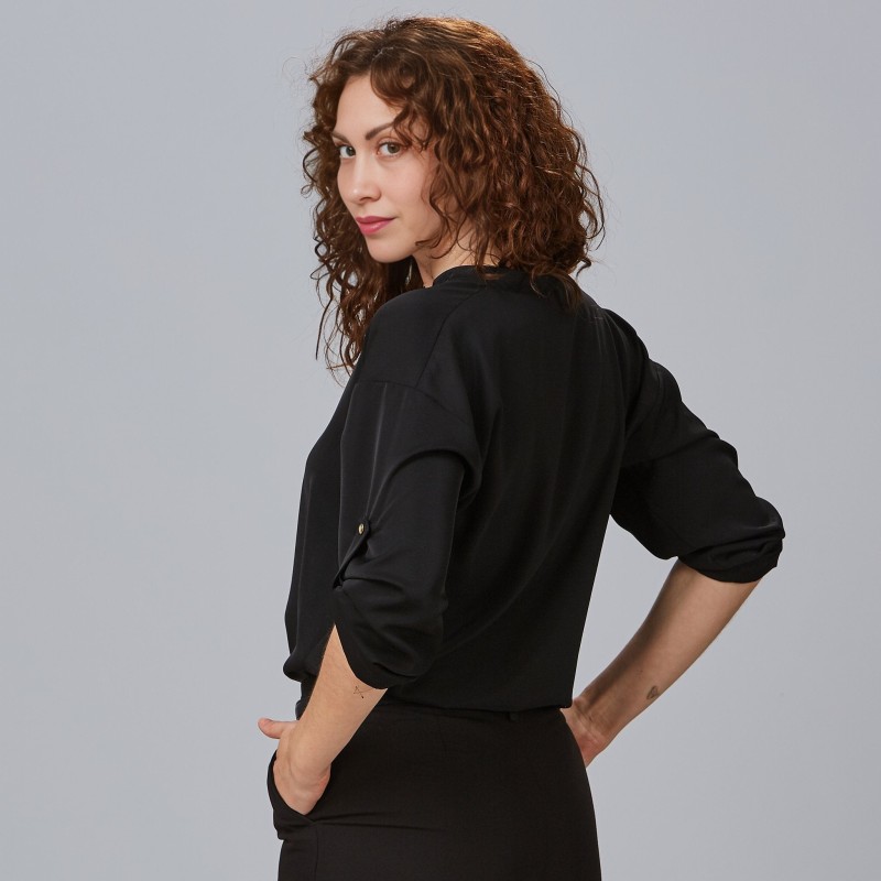 Blusa Mujer Manga Roll Up Micaela | Union Workwear