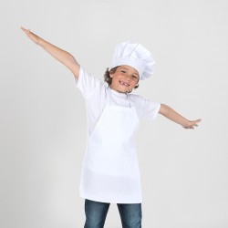 Delantal Infantil Peto Blanco | Union Workwear