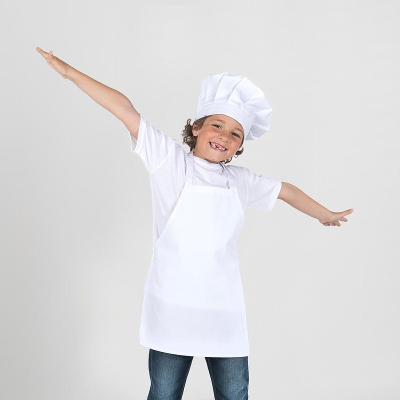 Delantal Infantil Peto Blanco | Union Workwear