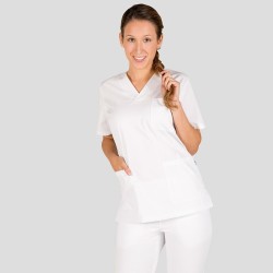 Blusa Sanitario Mujer Vega | Union Workwear
