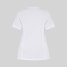 Bata Mujer Oporto Corchetes Blanca | Union Workwear