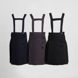 Falda Pliegues Con Peto | Union Workwear