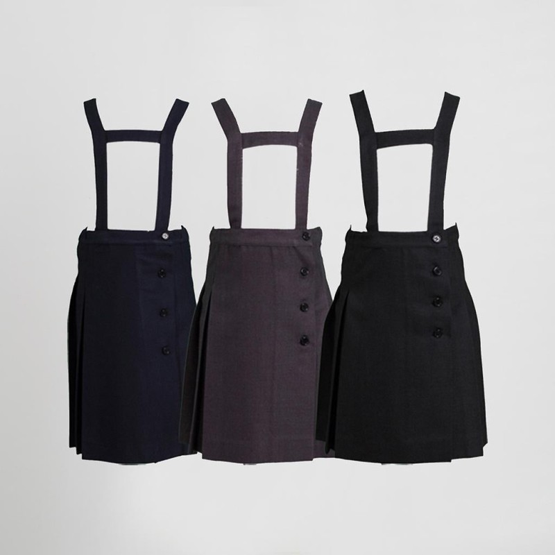 Falda Pliegues Con Peto | Union Workwear