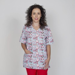 Blusa Unisex Navidad Santas | Union Workwear