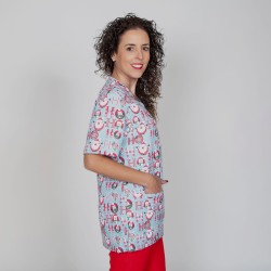 Blusa Unisex Navidad Santas | Union Workwear