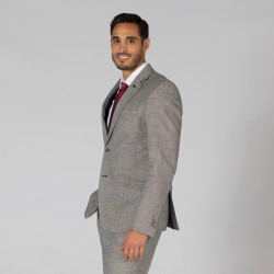 Americana Hombre 2 Botones Slim Fit Cheviot | Union Workwear