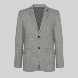 Americana Hombre 2 Botones Slim Fit Cheviot | Union Workwear