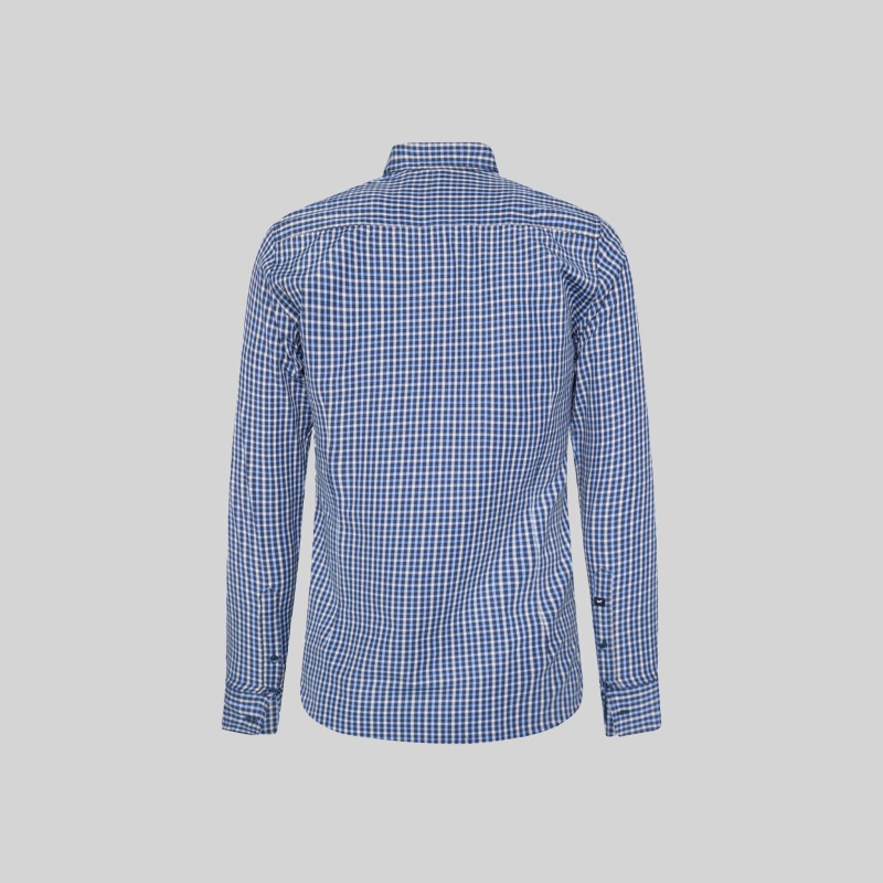 Camisa Hombre Slim Fit Cuadros Fausto | Union Workwear