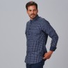Camisa Hombre Slim Fit Cuadros Fausto | Union Workwear