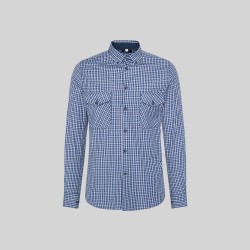 Camisa Hombre Slim Fit Cuadros Fausto | Union Workwear