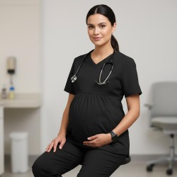 Blusa Mujer Premama M/C Mariona | Union Workwear