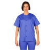 Blusa Sanitario Unisex Abotonada Colores | Union Workwear