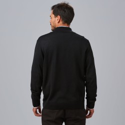 Cardigan Hombre Punto Fino Con Cremallera | Union Workwear