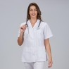 Bata Mujer Corta Blanca M/C | Union Workwear