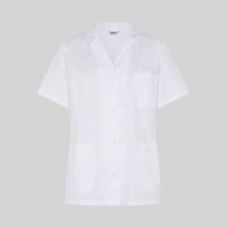 Bata Mujer Corta Blanca M/C | Union Workwear