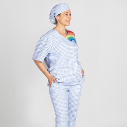 Blusa Unisex Arcoiris Bambula Antibacteriano | Union Workwear