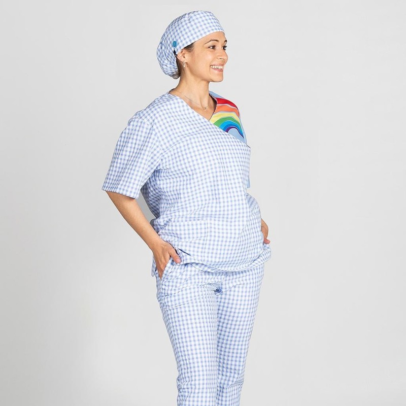 Blusa Unisex Arcoiris Bambula Antibacteriano | Union Workwear