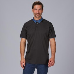 Polo Hombre Cuello Camisero Tejano | Union Workwear