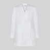 Bata Mujer Abierta Cuello Chimenea Aria | Union Workwear