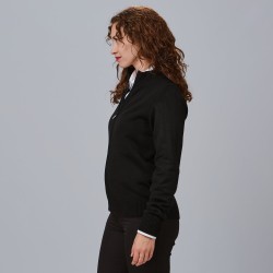 Cardigan Mujer Punto Grueso Con Cremallera | Union Workwear