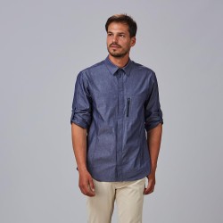 Camisa Hombre Cremalleras Slim Fit Fabio | Union Workwear