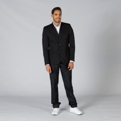 Americana Hombre 2 Botones Cuello Chimenea Slim Fit Trivial | Union Workwear