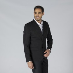 Americana Hombre 2 Botones Cuello Chimenea Slim Fit Trivial | Union Workwear