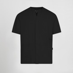 Blusa Hombre Abierta Cuello Pico M/C Alonso | Union Workwear