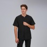 Blusa Hombre Abierta Cuello Pico M/C Alonso | Union Workwear