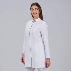 Bata Mujer Boton Oculto M/L Lea | Union Workwear