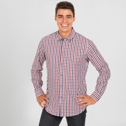 Camisa Hombre Vicenzo Slim Fit Vichy | Union Workwear
