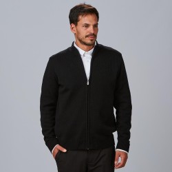 Cardigan Hombre Punto Grueso Con Cremallera | Union Workwear