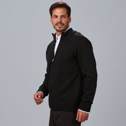 Cardigan Hombre Punto Grueso Con Cremallera | Union Workwear