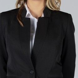 Americana Mujer 1 Boton Solapa Invertida Trivial | Union Workwear
