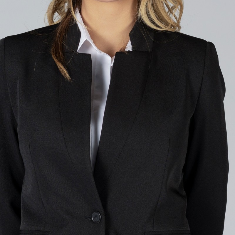 Americana Mujer 1 Boton Solapa Invertida Trivial | Union Workwear