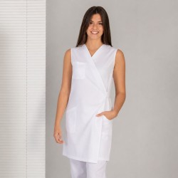 Bata Mujer Cruzada S/Manga | Union Workwear