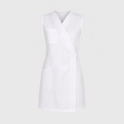 Bata Mujer Cruzada S/Manga | Union Workwear