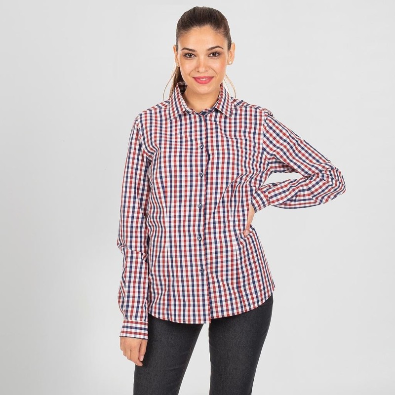 Camisa Mujer Vichy Stella | Union Workwear