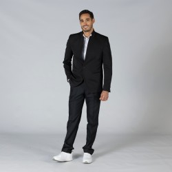 Americana Hombre 1 Boton Solapa Invertida Slim Fit Trivial | Union Workwear