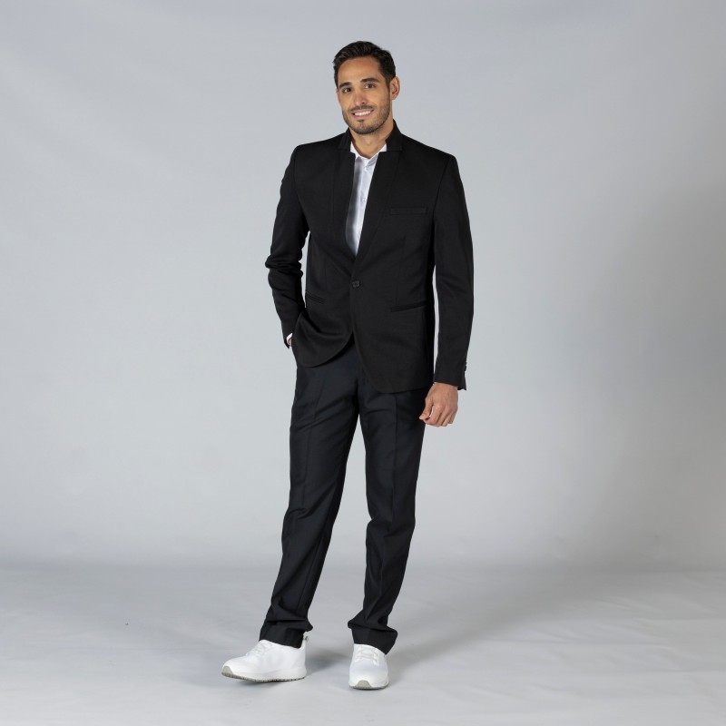 Americana Hombre 1 Boton Solapa Invertida Slim Fit Trivial | Union Workwear