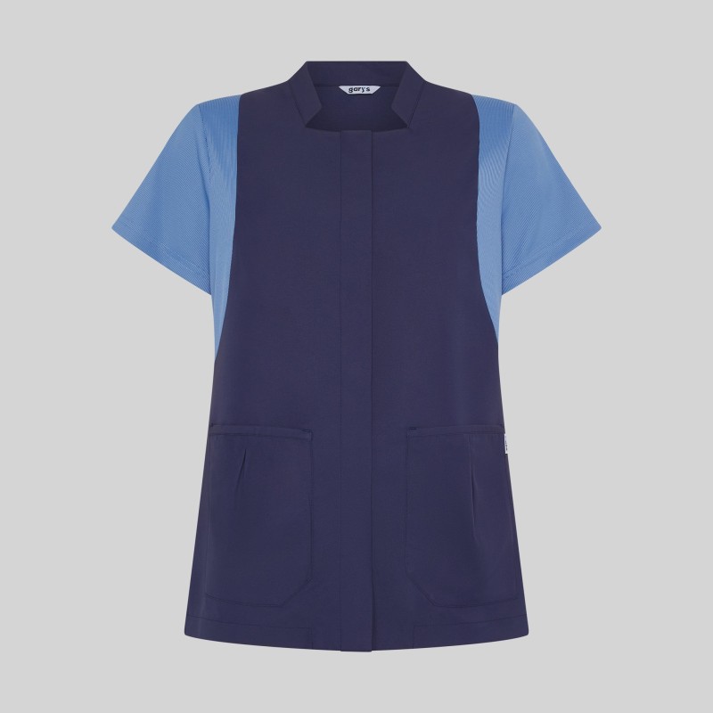 Blusa Mujer Boton Oculto M/C Carmina | Union Workwear