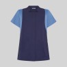 Blusa Mujer Boton Oculto M/C Carmina | Union Workwear