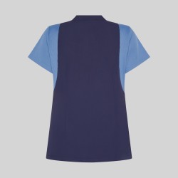 Blusa Mujer Boton Oculto M/C Carmina | Union Workwear