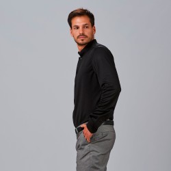 Camisa Hombre C/Mao Slim Fit Interlock Pietro | Union Workwear