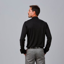 Camisa Hombre C/Mao Slim Fit Interlock Pietro | Union Workwear